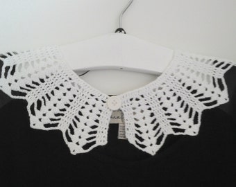 RTS Vintage crochet collar / unique accessory