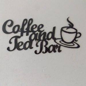 Coffee and tea bar with cup-size-6x13