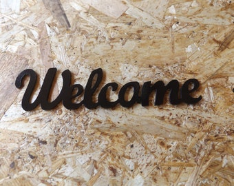 metal word welcome-size-9inch & 12 inch wide