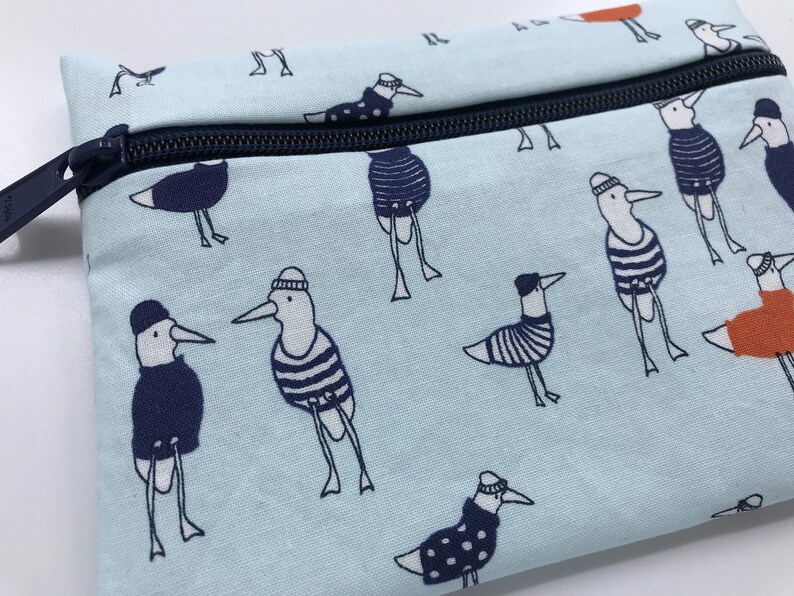 Snack Bag For Kids And Adult Lunches Nautical Seagulls Food Safe Plastic Baggie Alternative Reusable Zero Waste Zipper Pouch Bags Purses Food Insulated Bags Valresa Com