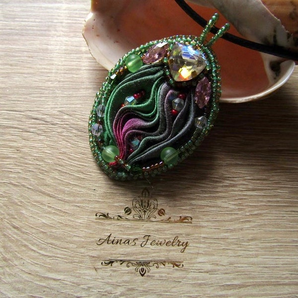 Shibori Necklace Stole