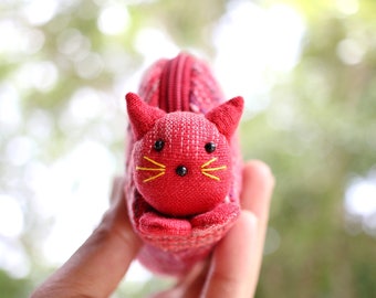 Cat coin purse, Coin purse zipper, Zipper pouch, Change pouch