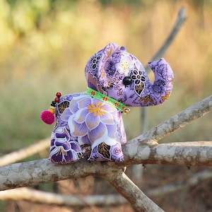 Stuffed elephant, Elephant plush doll, Home decor, Gift