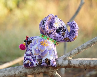 Stuffed elephant, Elephant plush doll, Home decor, Gift