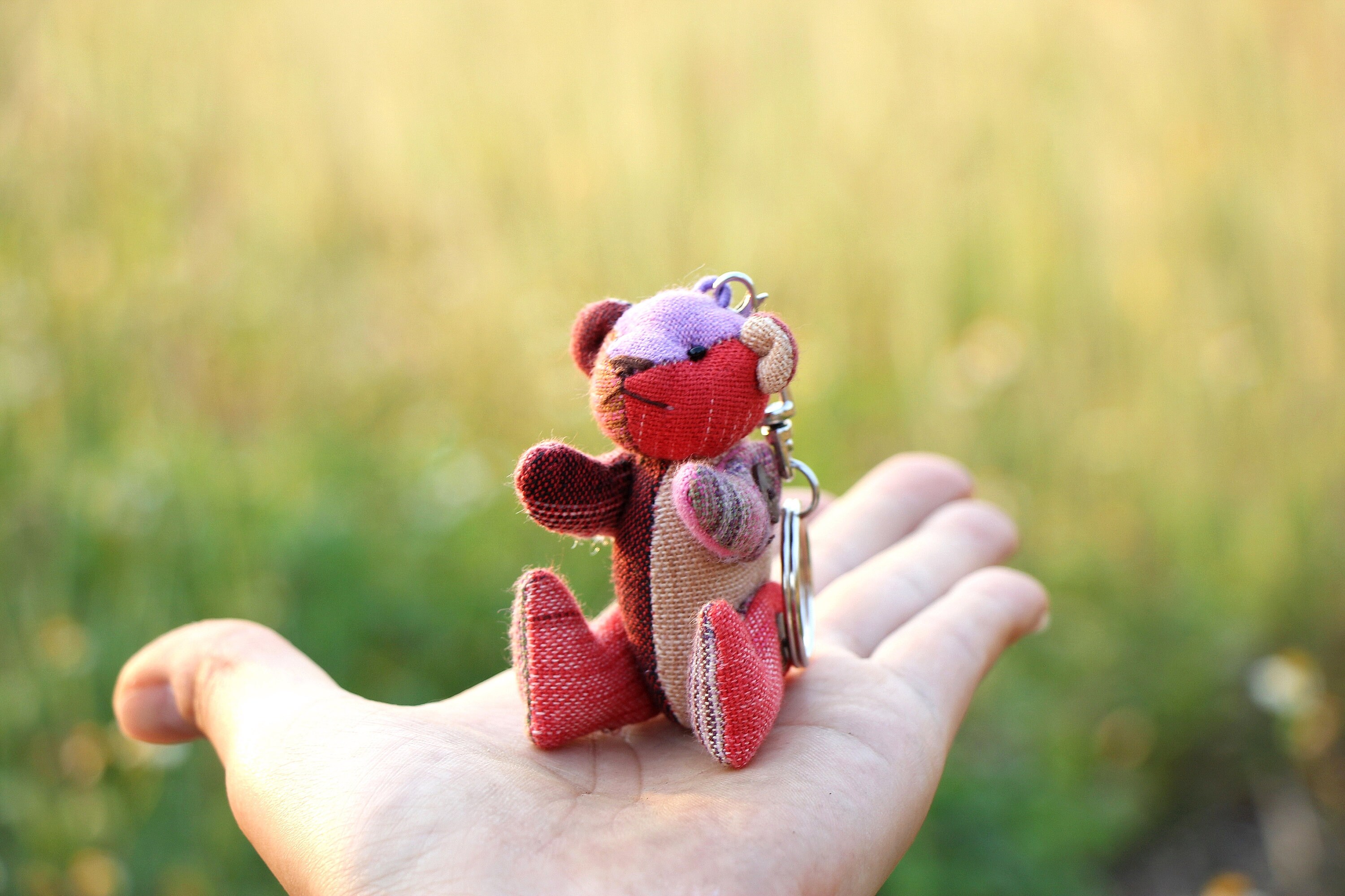 100 teddy bear key chains Key ring Bear plush doll Teddy Etsy