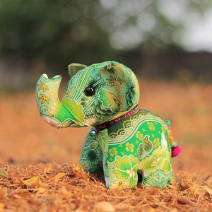 Stuffed elephant, Elephant plush doll, Home decor, Gift image 6