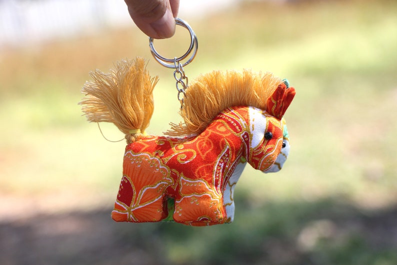 SET OF 10 Horse Keychains Horse Keychain Animal Keychain Etsy UK