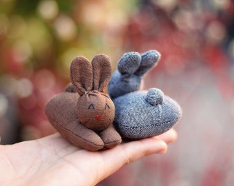 carrot purse with bunnies