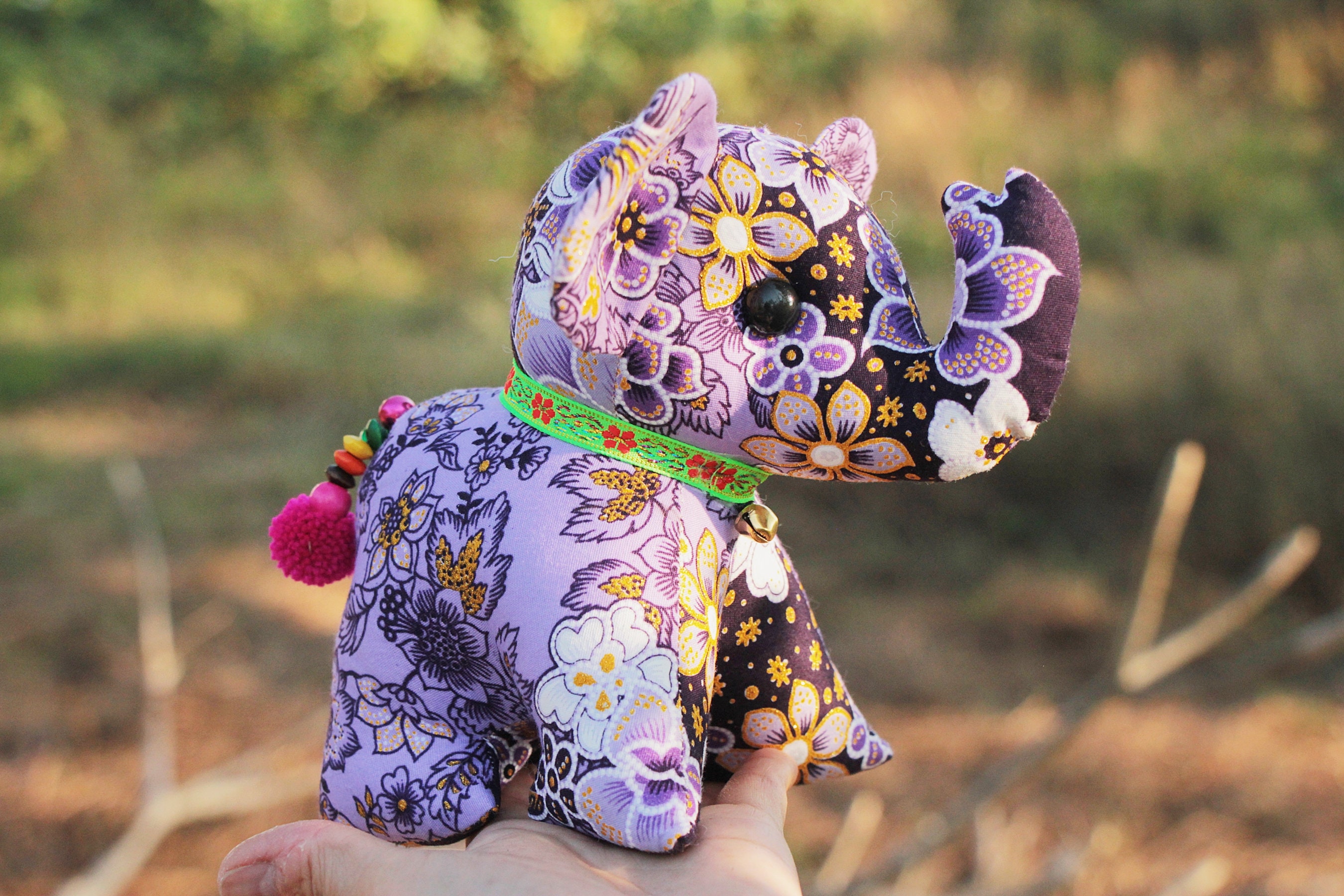 Stuffed Elephant Elephant Plush Doll Home Decor Gift Etsy