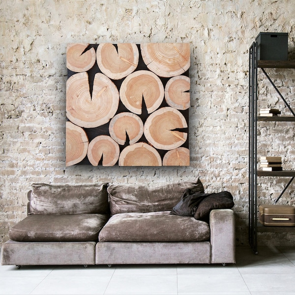 Large Wood Slices Etsy