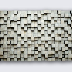 black gray wood sound diffuser, wood wall art sculpture, wood wall hanging, 3d wood wall panel, wooden acoustic panel, sound panel
