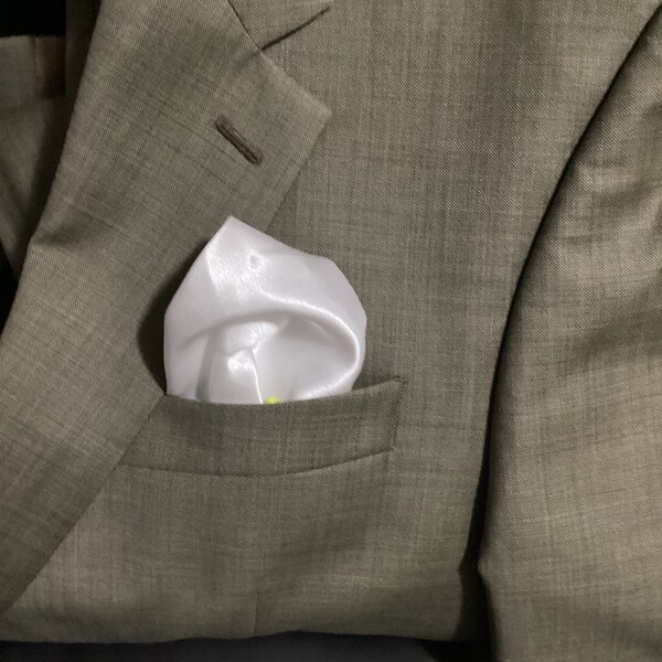 Wedding Memory Pocket Square