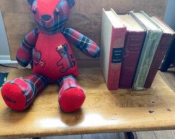 Memory Bear, Teddy Bear, First day of school