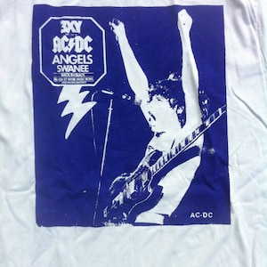 AC/DC Concert Poster 1981 Shirt - Etsy