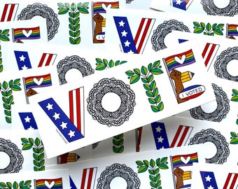 VOTE - Vinyl Sticker