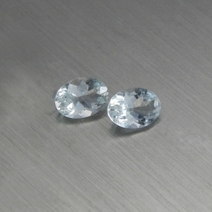 CERTIFICATE aquamarine  5 x 7, 6 x 8 mm  oval cut faceted loose gemstone beryl aquamarine loose gem