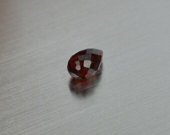 Granate natural briolet 6x11 mm perforado