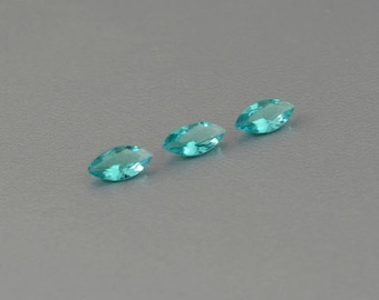 PARAIBA marquesa 3 x 6 mm turmalina paraiba creada sintética