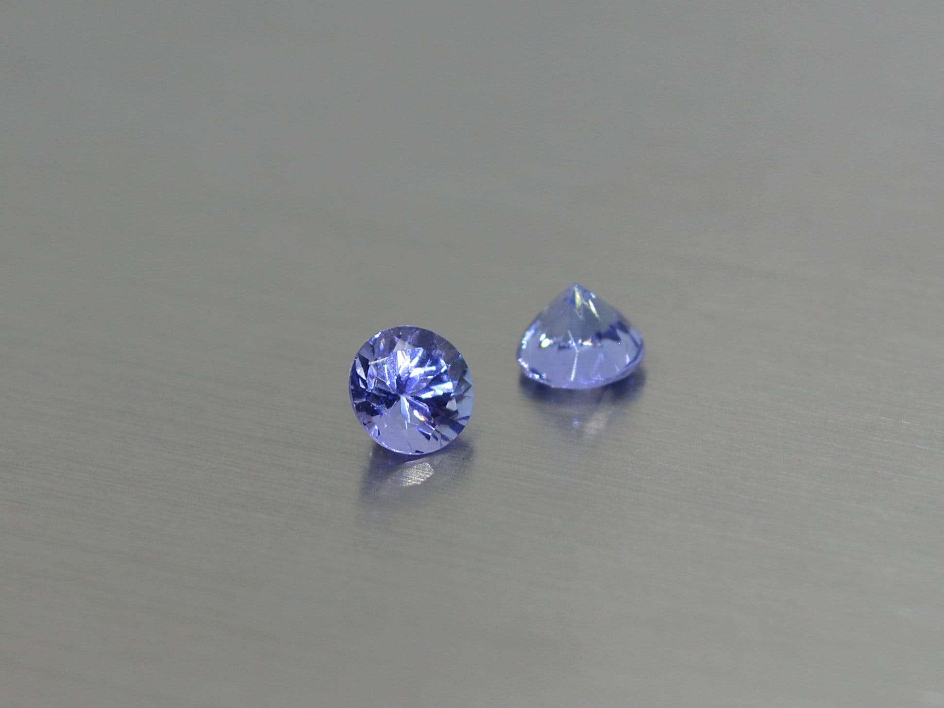 Stunning Natural Tanzanite Gemstone Pair - 8-10 Ct Total, Hexagon Cut, AAA+ Quality With GGL Certificate 8 thumbnail image