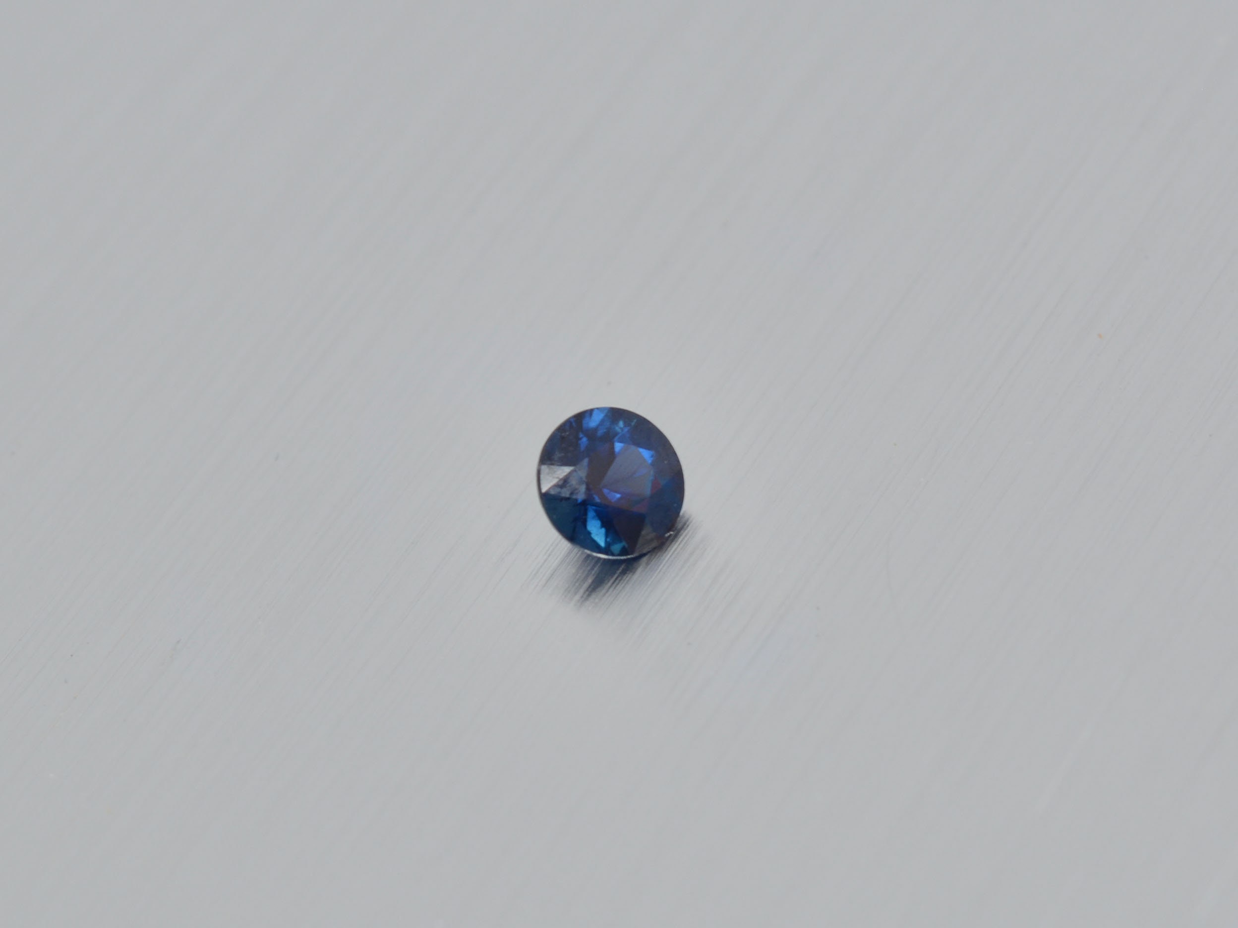 Saphir bleu rond 3.00mm