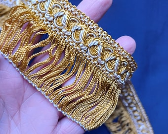 Antique's french  passementerie fringe trim edging border