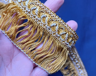 Antique's french  passementerie fringe trim edging border