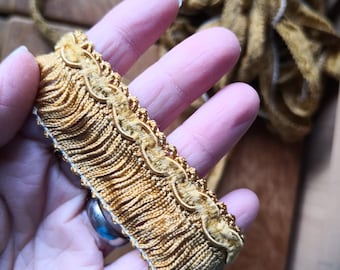 Antique's french  passementerie fringe trim edging border