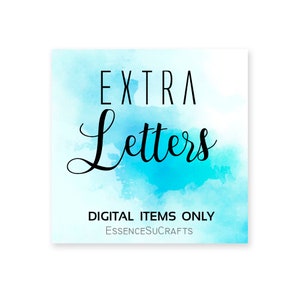 Cartas adicionales solo para artículos digitales. Descargar IMPRIMIBLE
