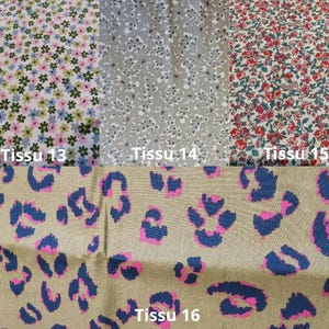 Pochette molletonnée livre de poche/ /liseuse ou livre broché, velours côtelé, coton Oéko-tex. Idée cadeau imagem 14