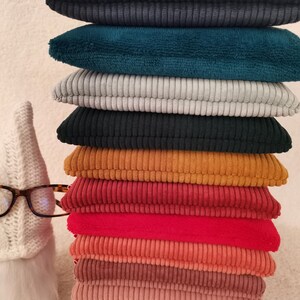 Pochette molletonnée livre de poche/ /liseuse ou livre broché, velours côtelé, coton Oéko-tex. Idée cadeau imagem 5