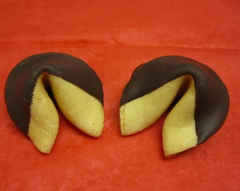 24 CHINESE NEW YEAR of the Goat Fortune Cookies, Ball Drop, New Year's Party, Red, Black, Yellow, Purim, Party Favor, Corporate Party