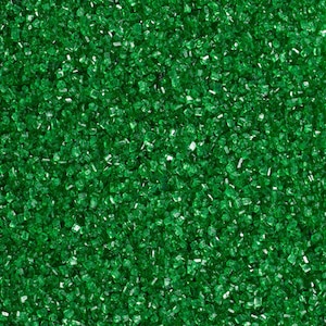 8 Ounce (covers 24 cupcakes) GREEN Sanding Sugar Sprinkles, Cupcake Toppers, Cake Topper, Candy Supplies, Cookie Supplies