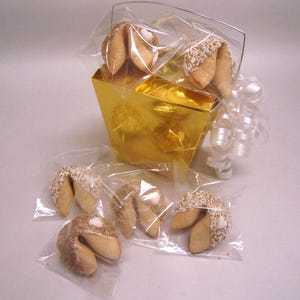 6 - 50th GOLDEN ANNIVERSARY Fortune Cookies, 50th Anniversary, 50th Wedding Anniversary, 50th Golden Anniversary, Wedding