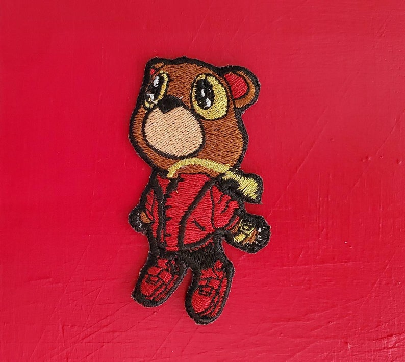 Pack of 4 Yeezy Bear Patches Etsy