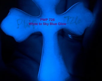 PWP 726 White Powder to Blue Glow