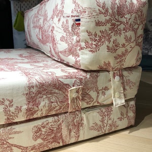 extra bed, sofa, chaise longue for children toile de jouy / ON ORDER