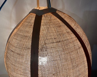 Suspension - artisanal lampshade