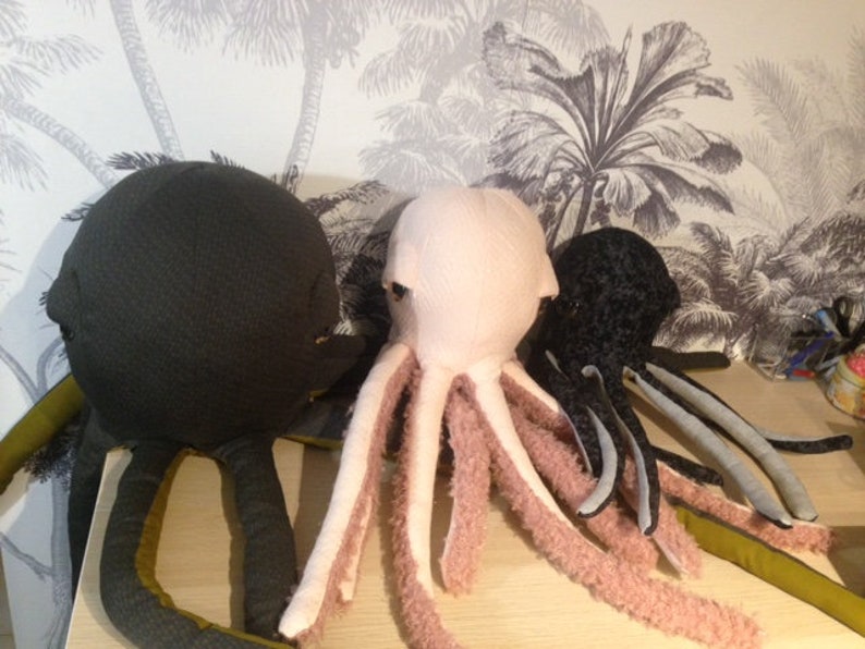 doudou pieuvre géante