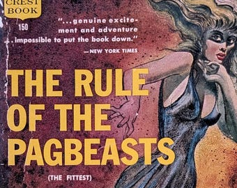 The Rule of the Pagbeasts by J.T. McIntosh // Vintage Paperback