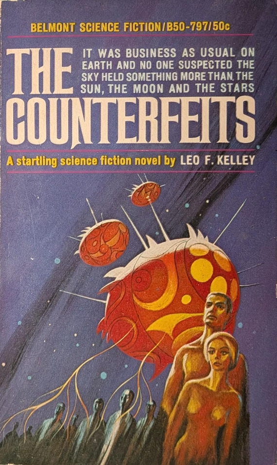 The Counterfeits by Leo P. Kelley // Vintage Paperback