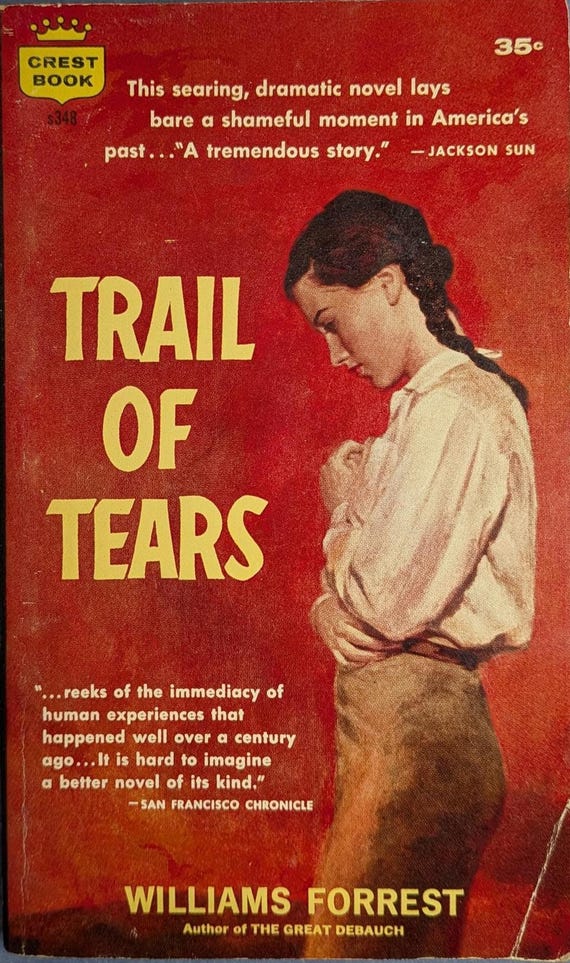 Trail of Tears by Williams Forrest // Vintage Paperback