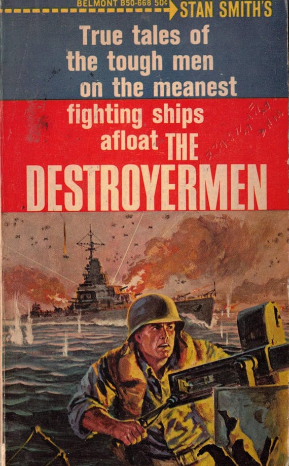 The Destroyermen by Stan Smith // Vintage Paperback