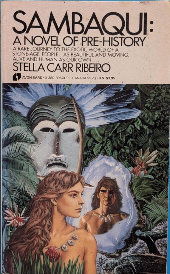Sambaqui: A Novel of Pre-History by Stella Carr Ribeiro / Bard Vintage Paperback