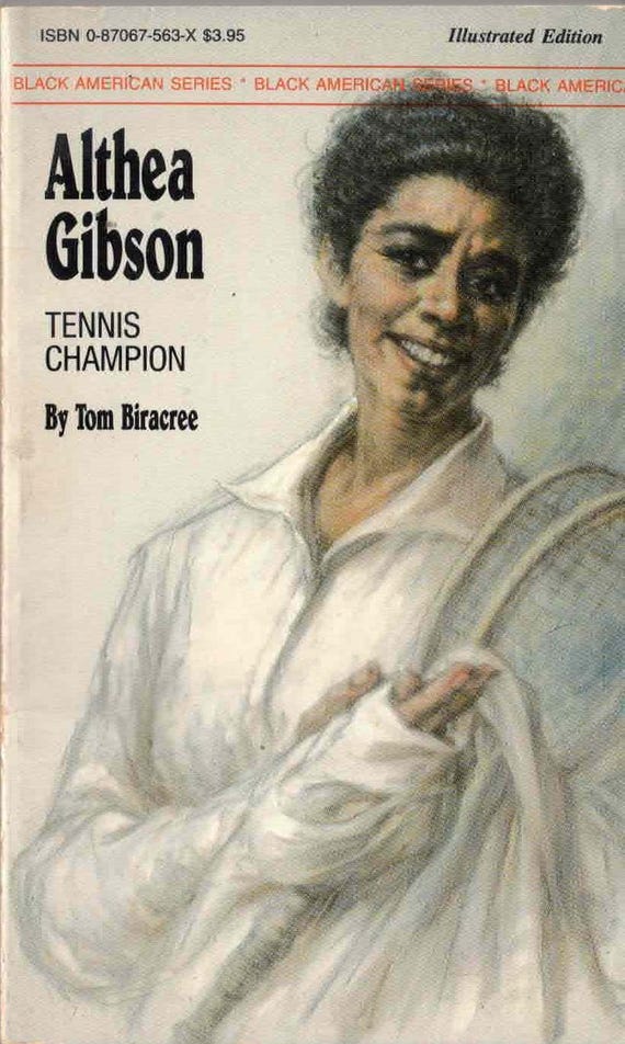 Althea Gibson - Tennis Champion by Tom Biracress, Holloway House Black American Series