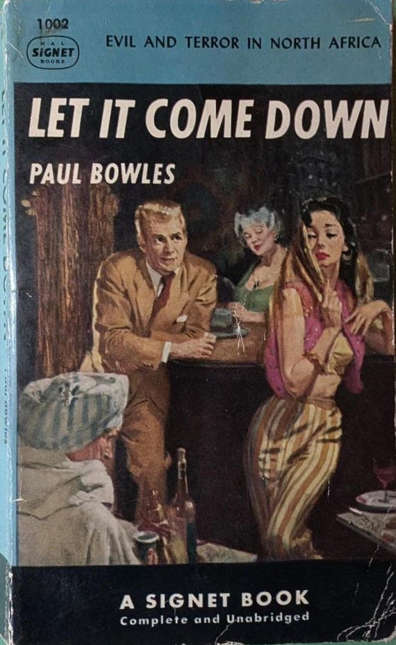 Let it Come Down by Paul Bowles, Vintage Paperback