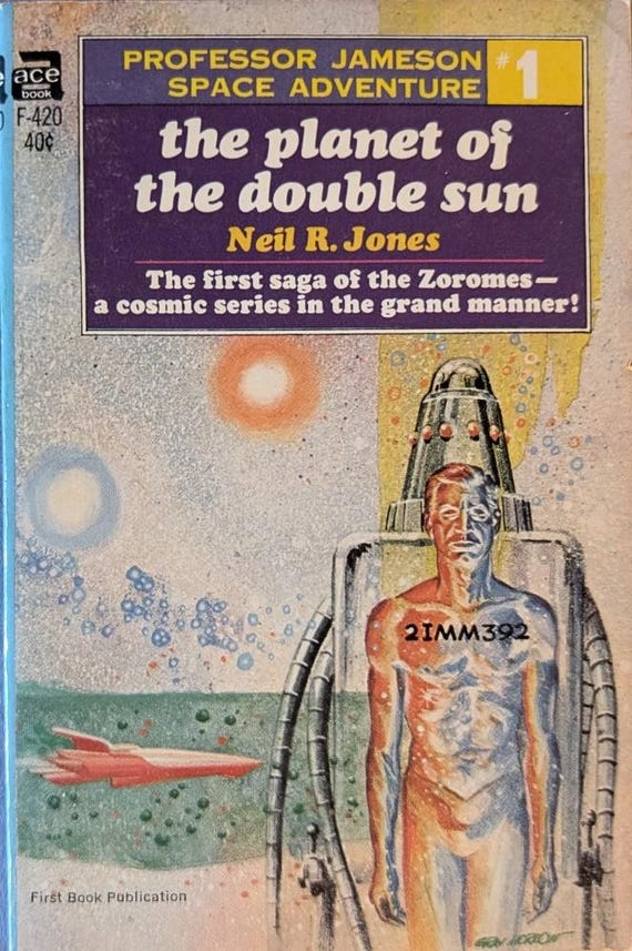 The Planet of the Double Sun (Professor Jameson Space Adventure #1) by  Neil R. Jones