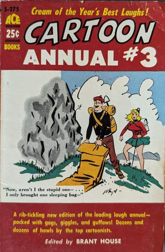 Cartoon Annual #3, edited by Brant House / Ace Vintage Paperback