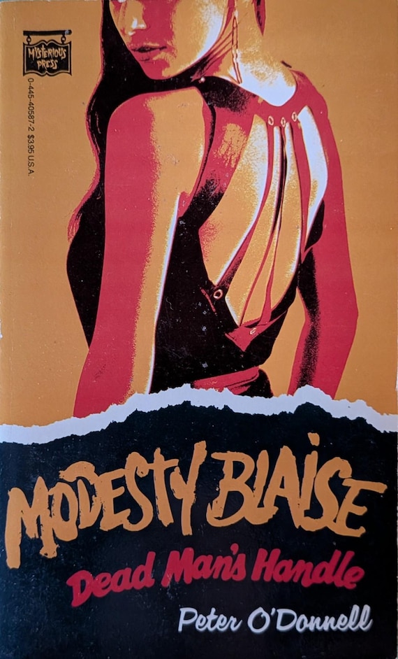 Modesty Blaise: Dead Man's Handle by Peter O'Donnell, Vintage Paperback