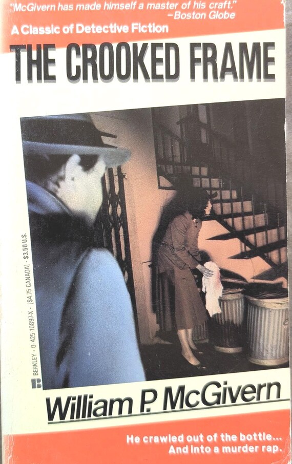 The Crooked Frame by William P. McGivern / Berkley Vintage Crime