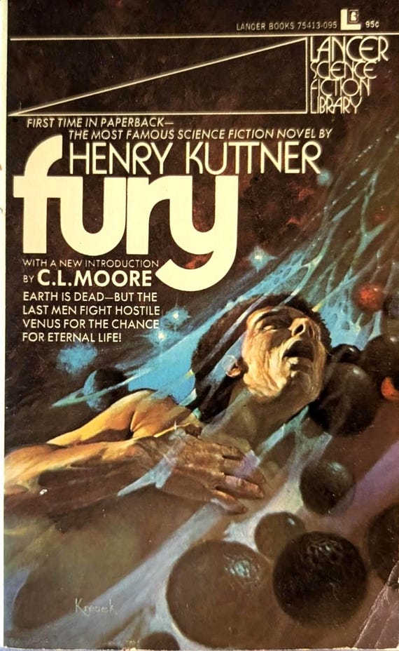 Fury by Henry Kuttner / Lancer Vintage Science Fiction